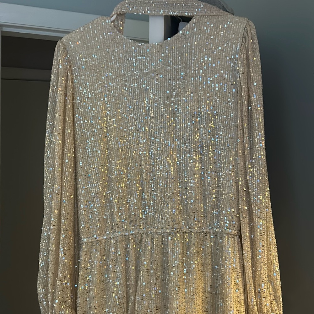 Fashion nova NWT sequin dress